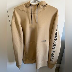 NEVER WORN! Men’s L/G AMERICAN EAGLE KHAKI HOODIE